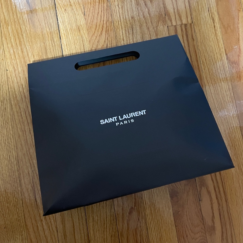 Authentic Saint Laurent sturdy paper bag